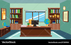 Evergreen principle image with office